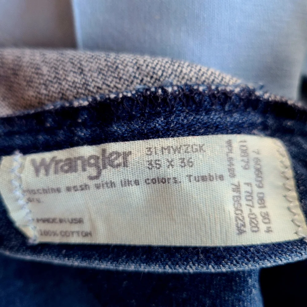 Men' Wranglers 31MWZGK  size 35x36